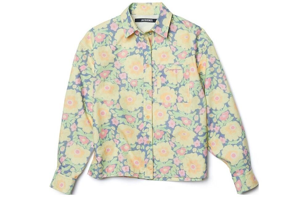 

Рубашка мужская многоцветная Jacquemus, цвет Multicolor