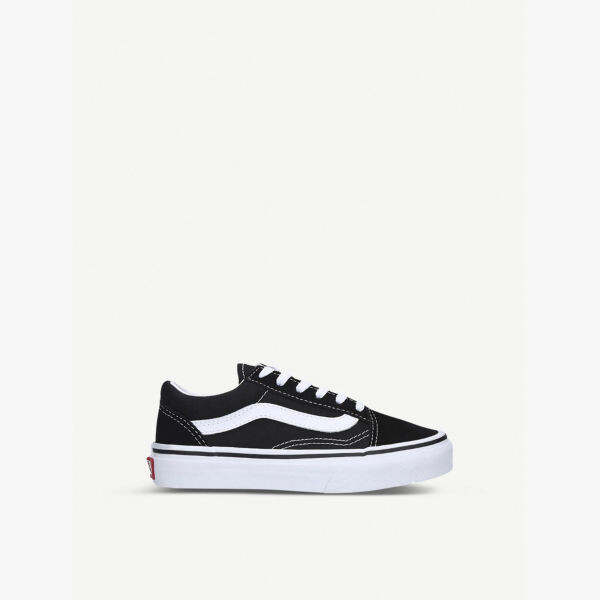 

Кроссовки Old Skool на шнуровке из замши и парусины 4-8 лет Vans, черный