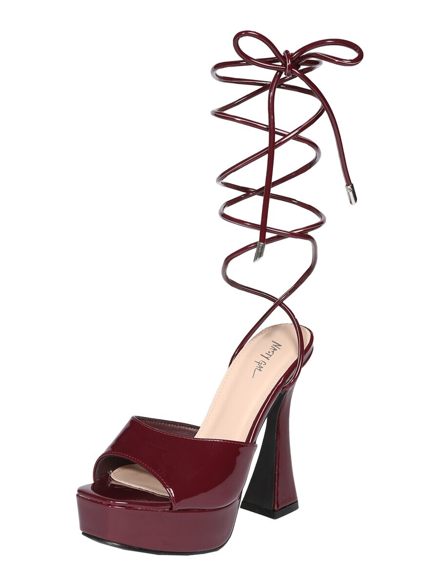 

Сандалии Nasty Gal, бордовый