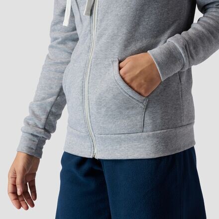 

Толстовка с молнией во всю длину Boyfriend женская Stoic, цвет Heather Grey