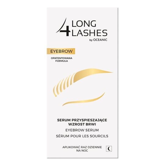 

Сыворотка, ускоряющая рост бровей, 3 мл Long 4 Lashes