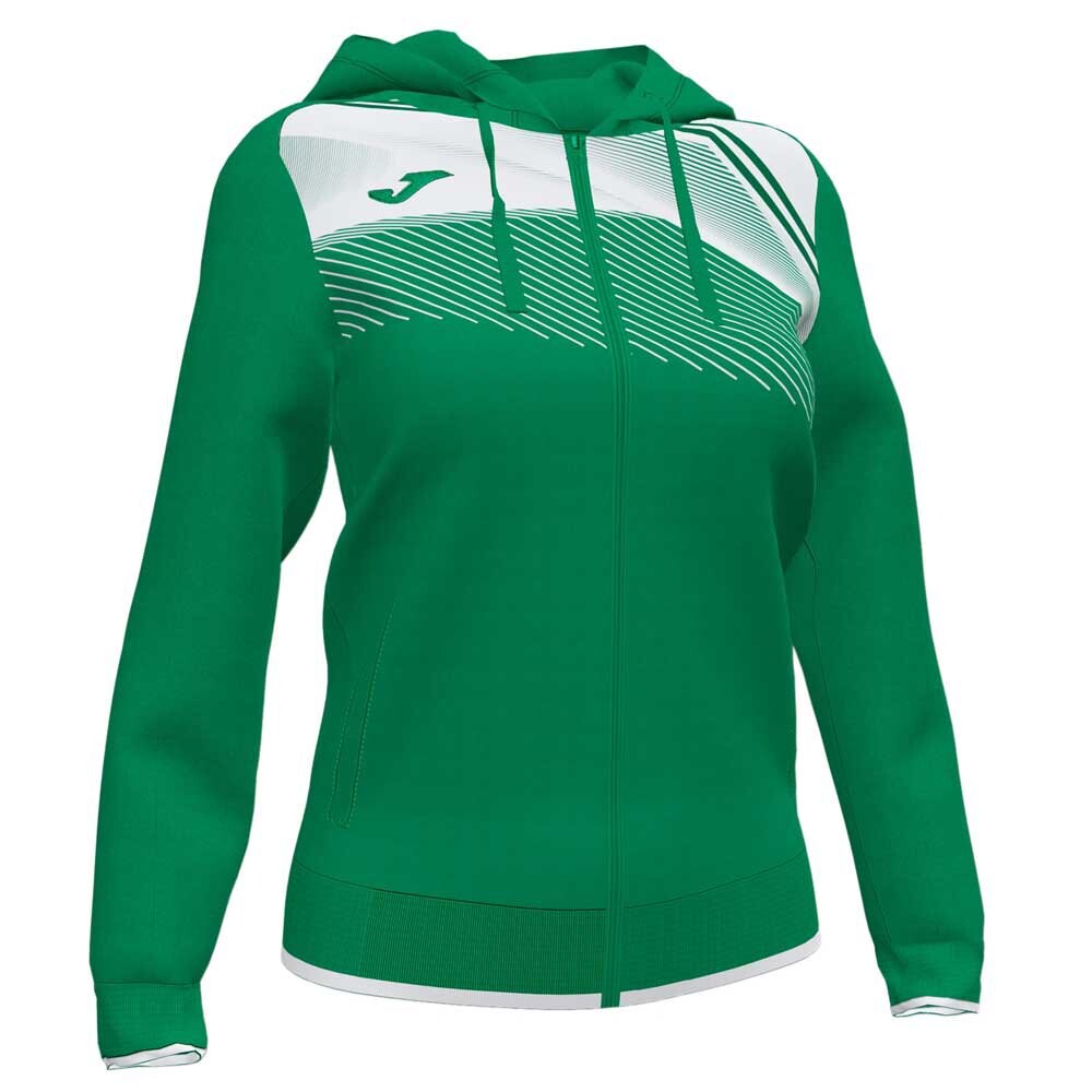 

Толстовка Joma Supernova II Full Zip, зеленый