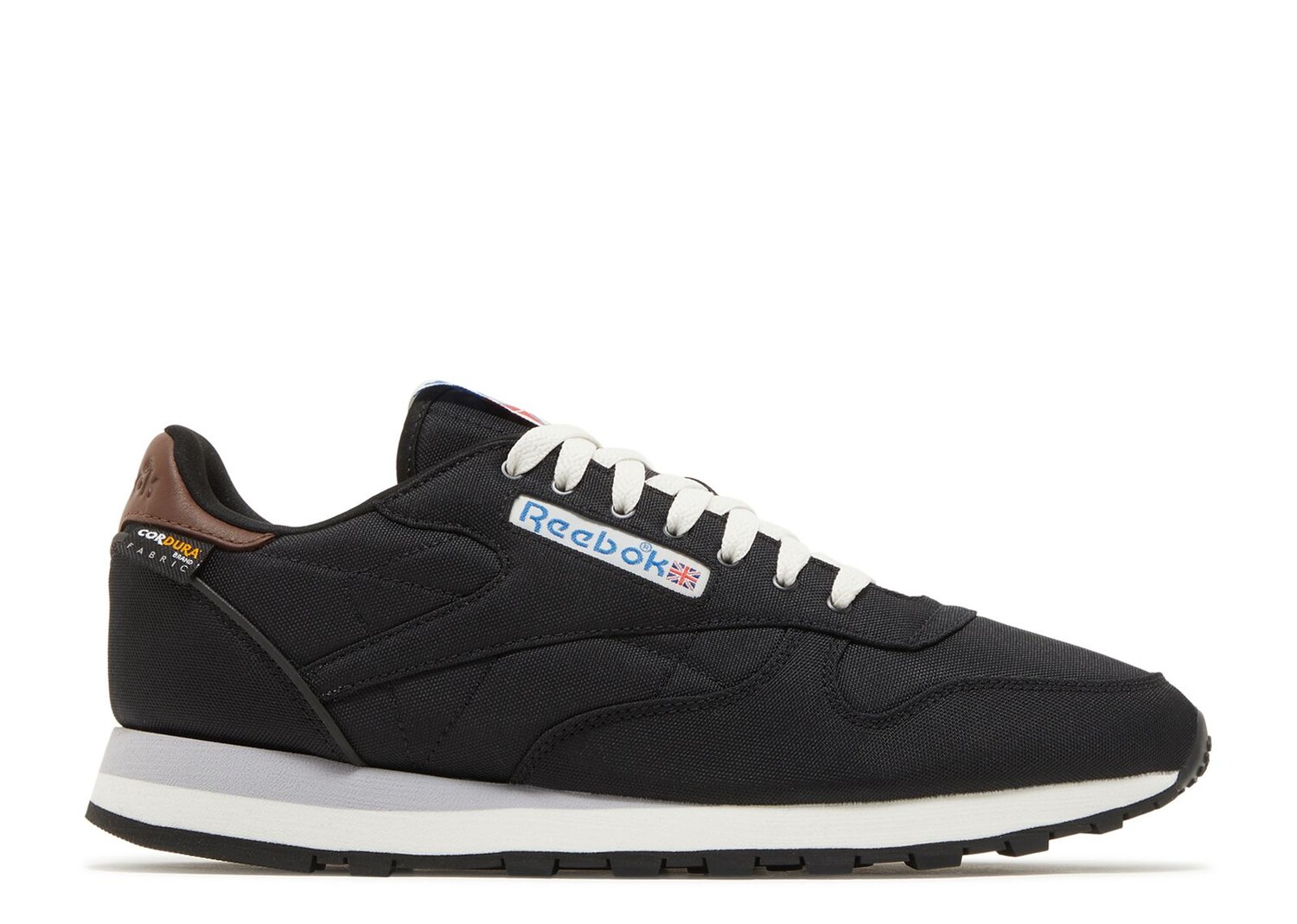 

Кроссовки Reebok Classic Leather 'Black Brush Brown', черный