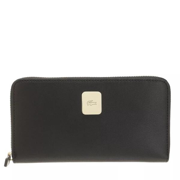 

Кошелек l zip wallet Lacoste, черный