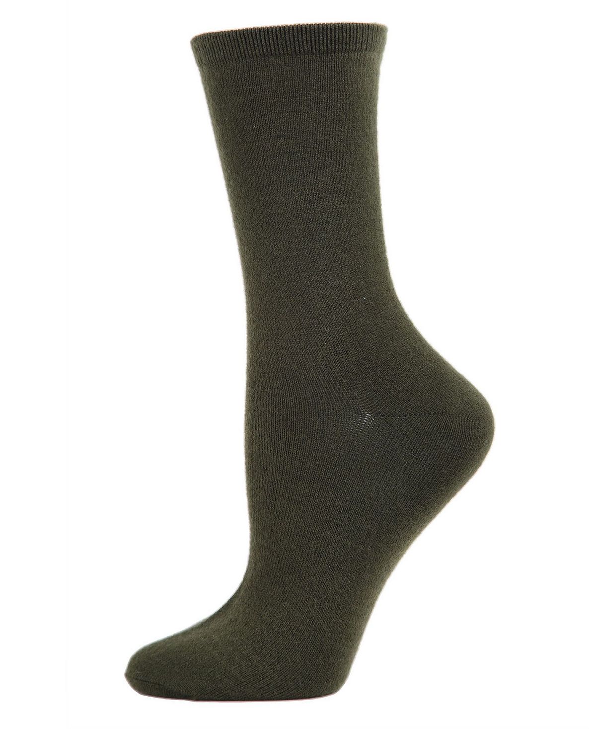 Женские кашемировые носки плоской вязки MeMoi gree xk79