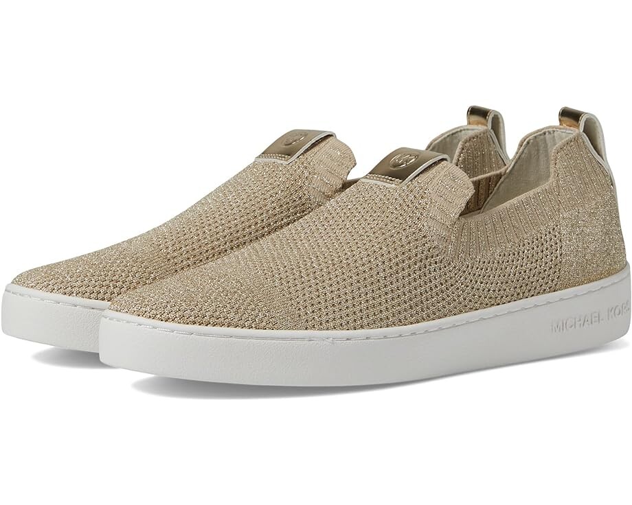 

Кроссовки MICHAEL Michael Kors Juno Knit Slip-On, цвет Pale Gold