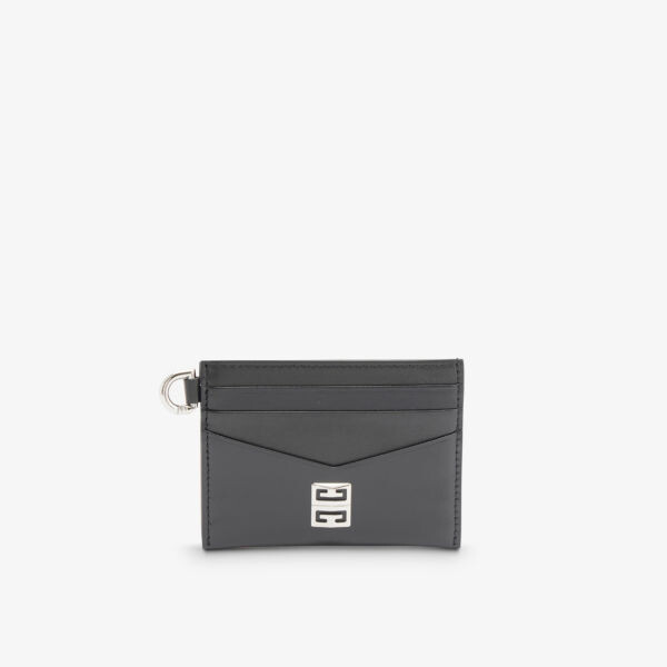 

Кожаный визитница с пластинкой 4G Givenchy, черный