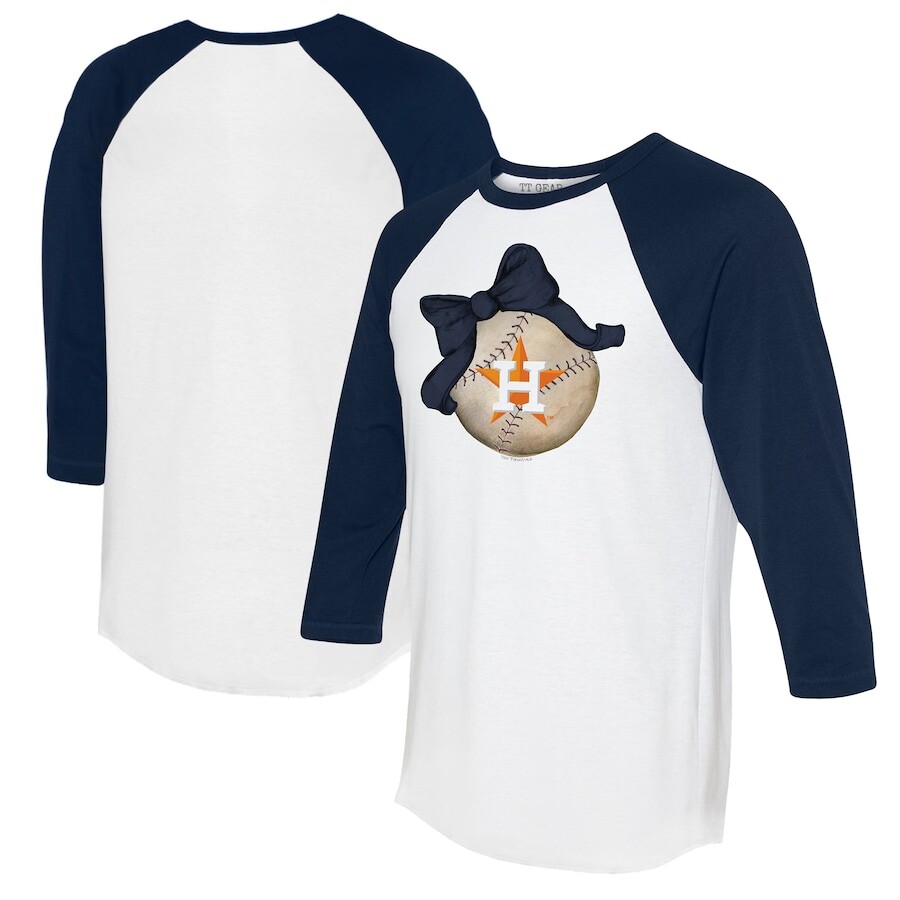 

Футболка с длинным рукавом Tiny Turnip Houston Astros, белый