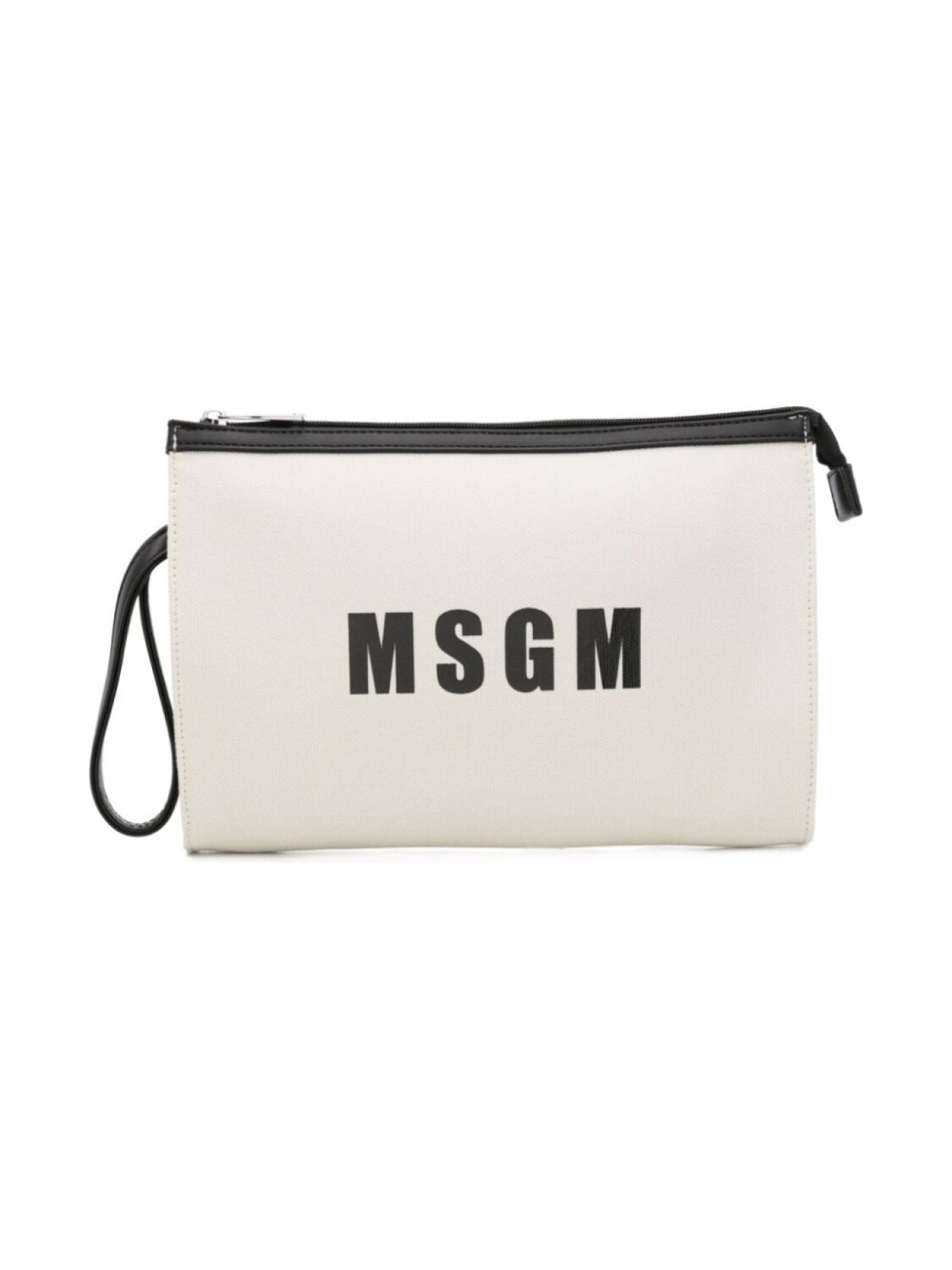 

MSGM Kids клатч Pochette с логотипом, нейтральный цвет