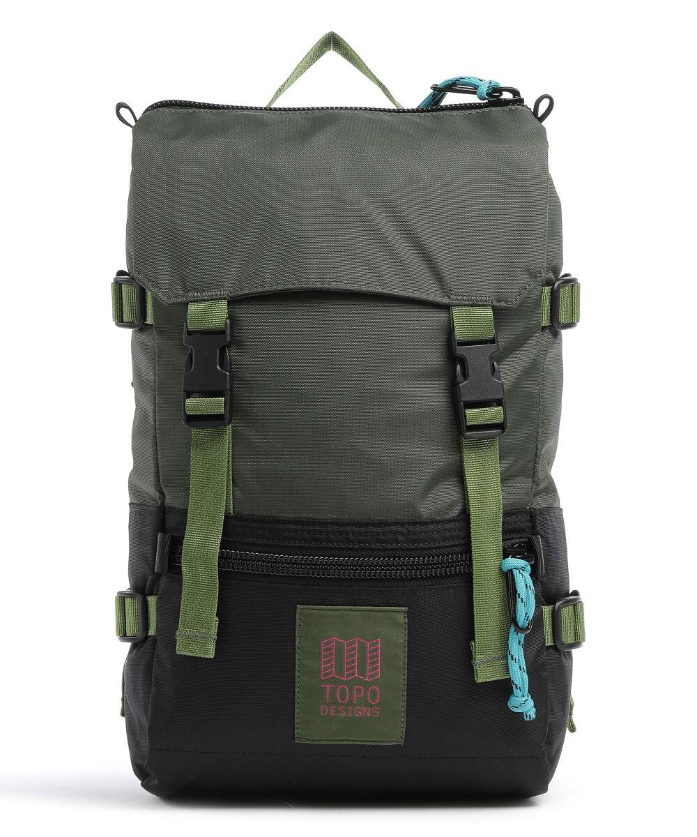 

Мини-рюкзак Rover Pack из парусины Topo Designs, черный