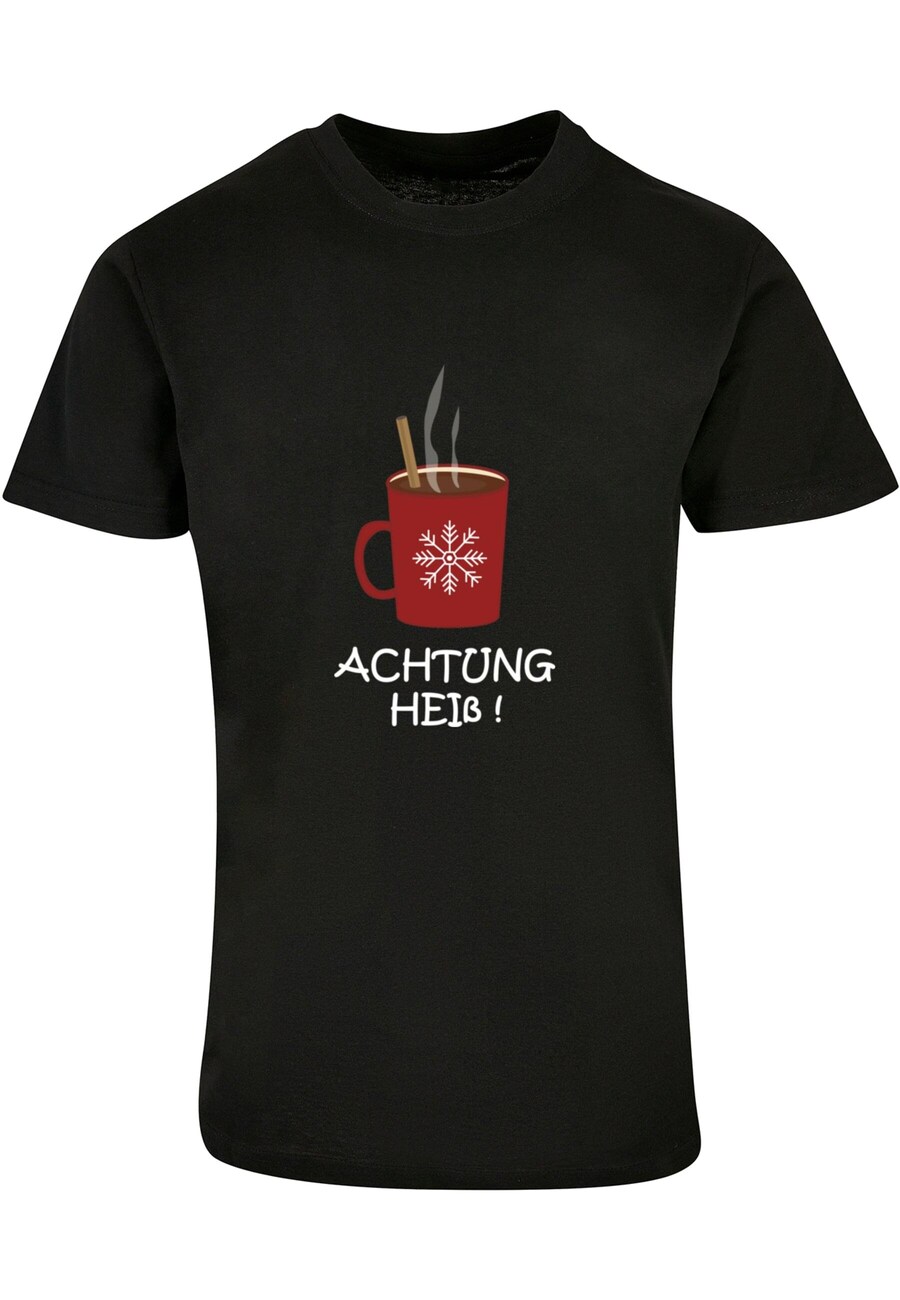 

Футболка Merchcode ACHTUNG HEISS, черный