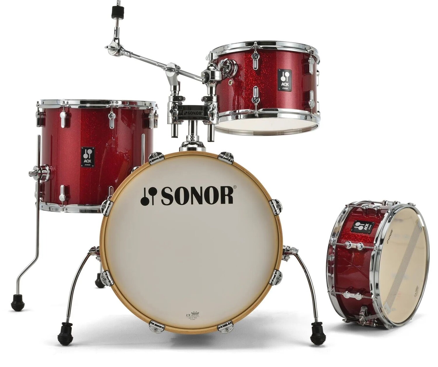 

Набор ракушек Sonor AQX Jazz из 4 предметов — Red Moon Sparkle