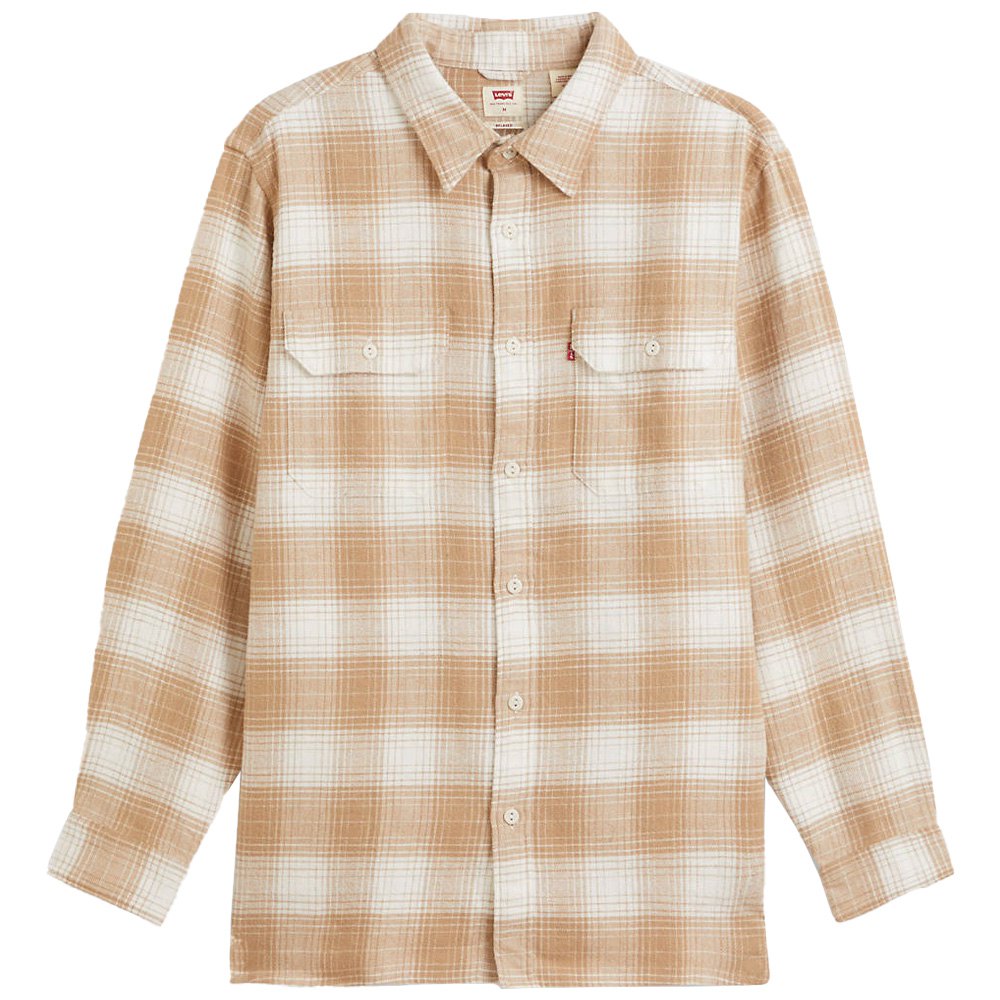 цена Рубашка с длинным рукавом Levi´s Jackson Worker, оранжевый