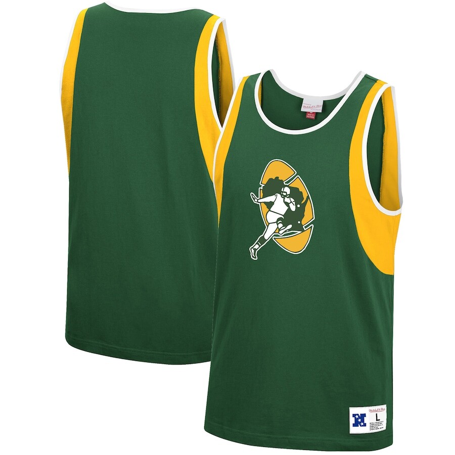 

Майка Mitchell & Ness Green Bay Packers, зеленый