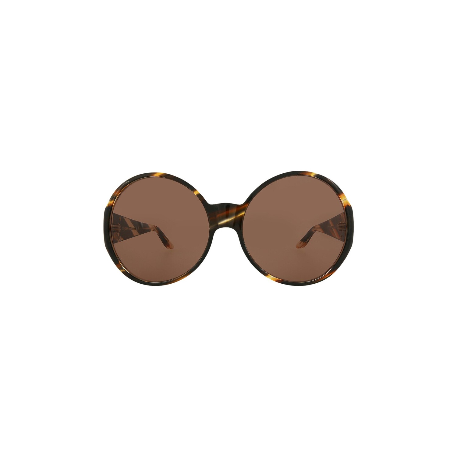 

Солнцезащитные очки Gucci в круглой оправе, Гавана/Коричневый