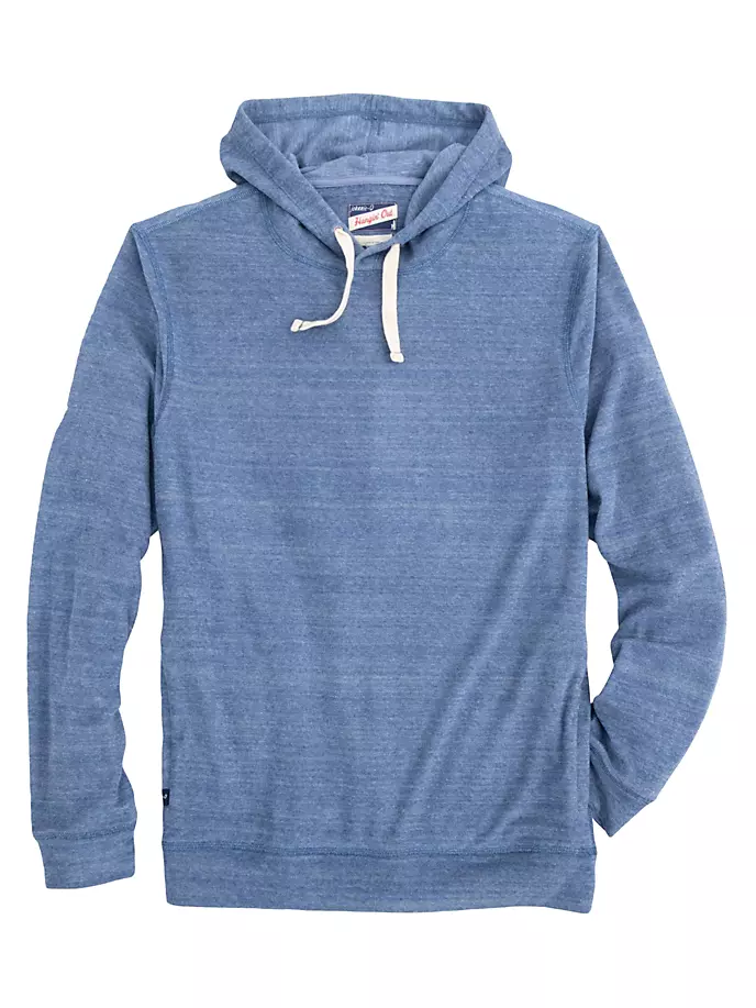 

Толстовка с капюшоном Nixon Cotton Terry Johnnie O, цвет laguna blue