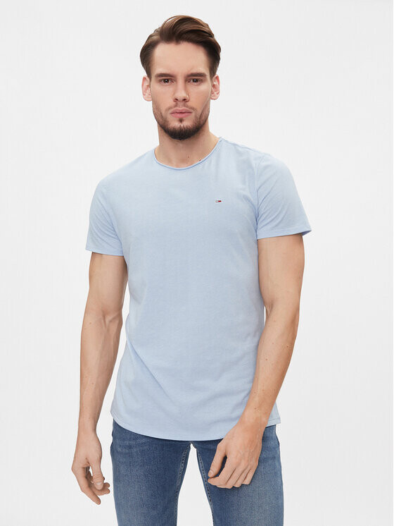 

Футболка узкого кроя Tommy Jeans, синий