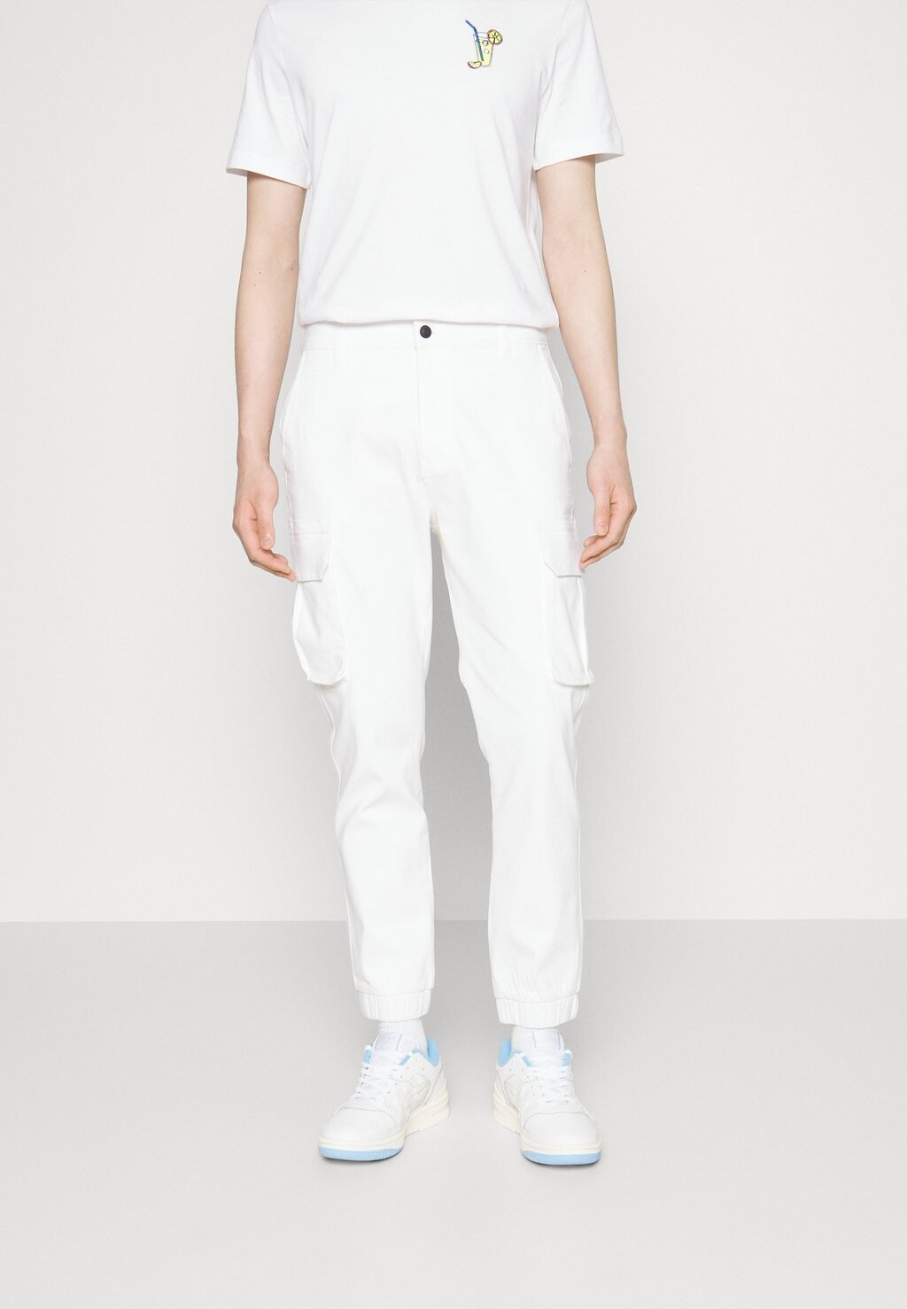 

Брюки карго БРЮКИ SKINNY CUFFED Pier One, белый