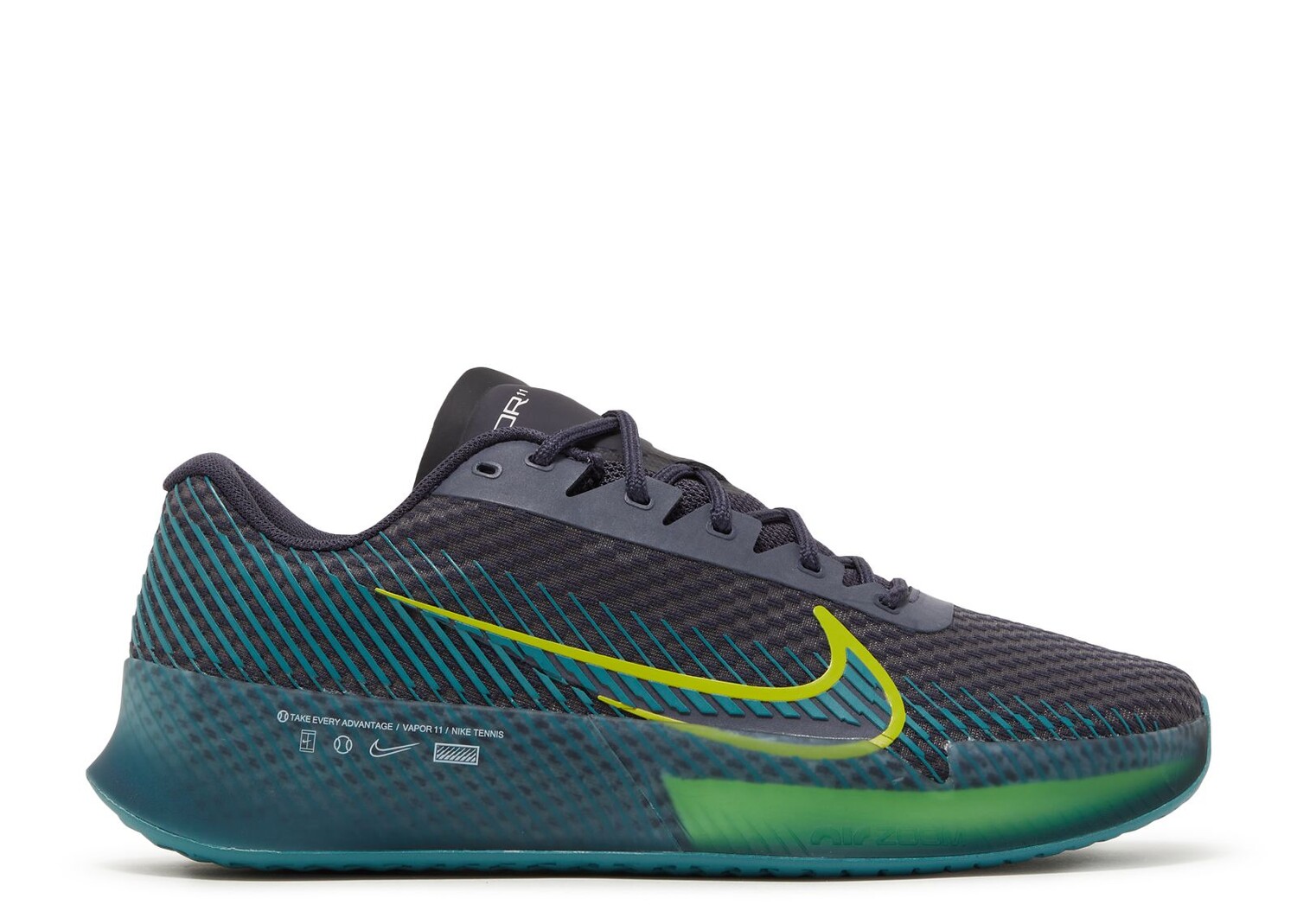 

Кроссовки Nike Nikecourt Air Zoom Vapor 11 Hc 'Gridiron Mineral Teal', черный