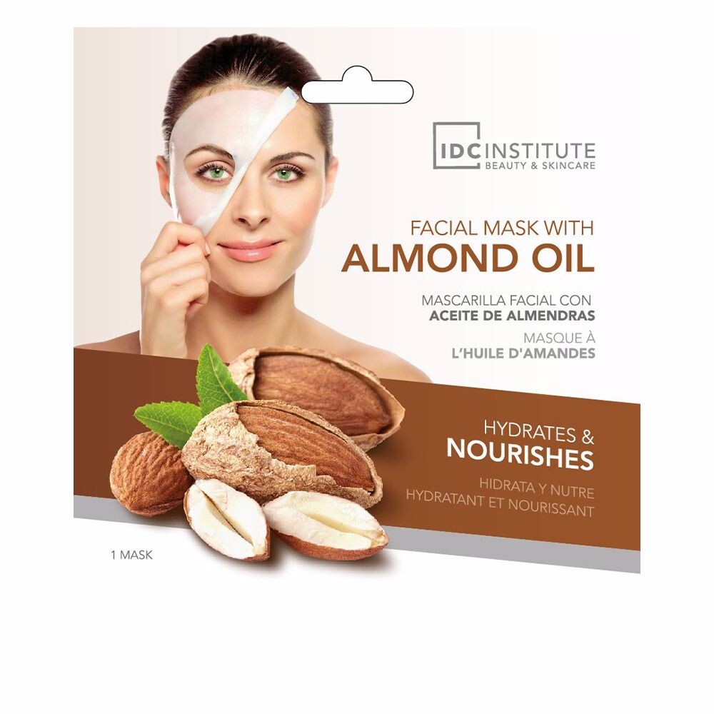 Маска для лица Mascarilla facial con aceite de almendras Idc institute, 1 шт himalayan institute керамический нети пот 1 шт