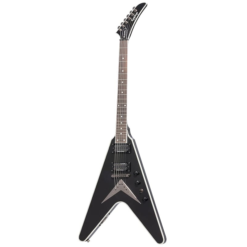 

Электрогитара Epiphone Dave Mustaine Signature Flying V Custom- Black Metallic With Case