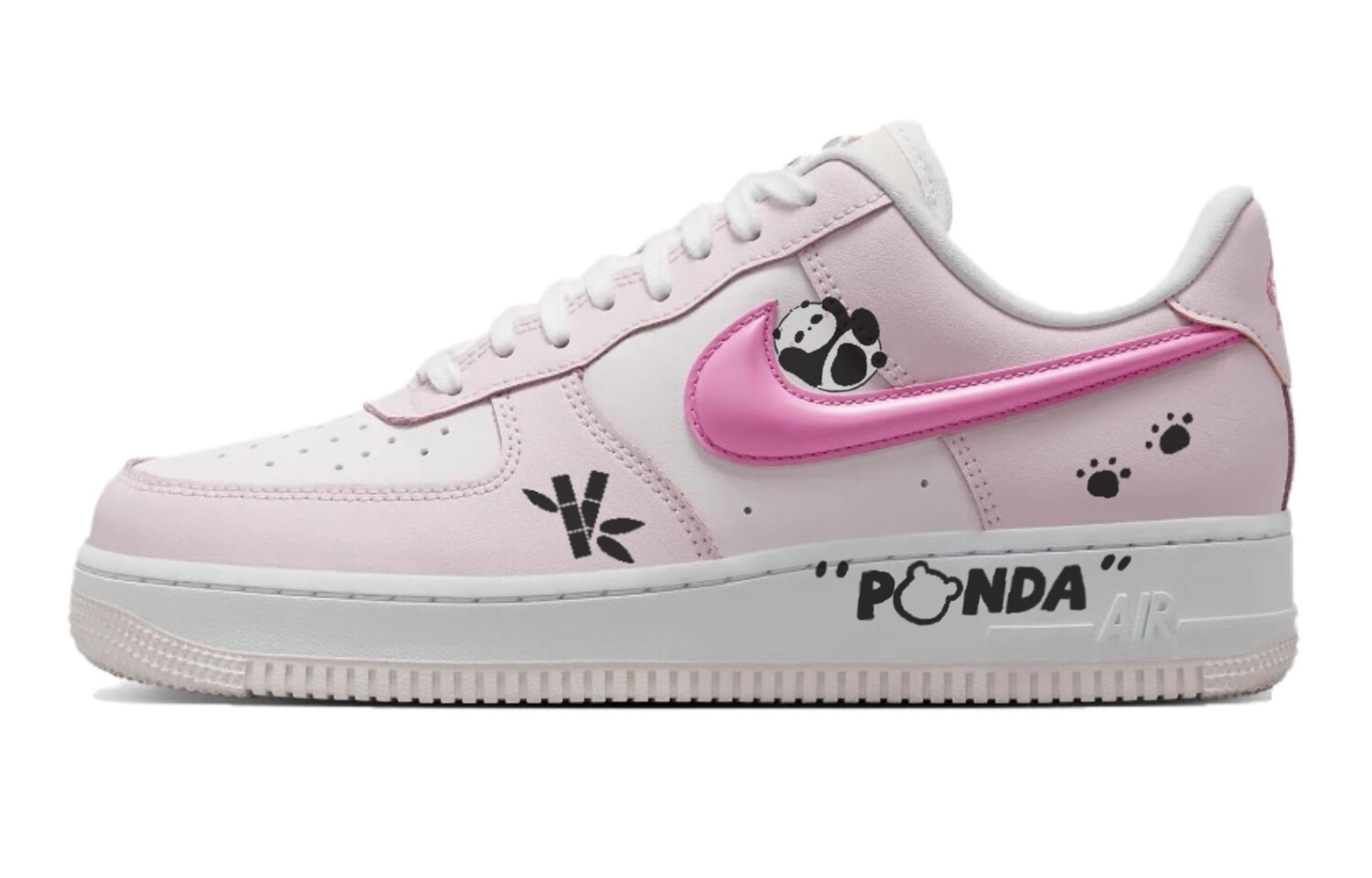 

Кроссовки Nike Air Force 1 Skateboarding Shoes Women's Low-top White/pink, розовый