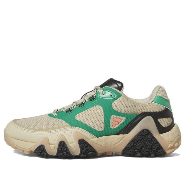 Кроссовки (WMNS) Adidas Adicross Lo BOOST Golf Shoes 'Savanna Court Green', цвет savanna / coral fusion / court green