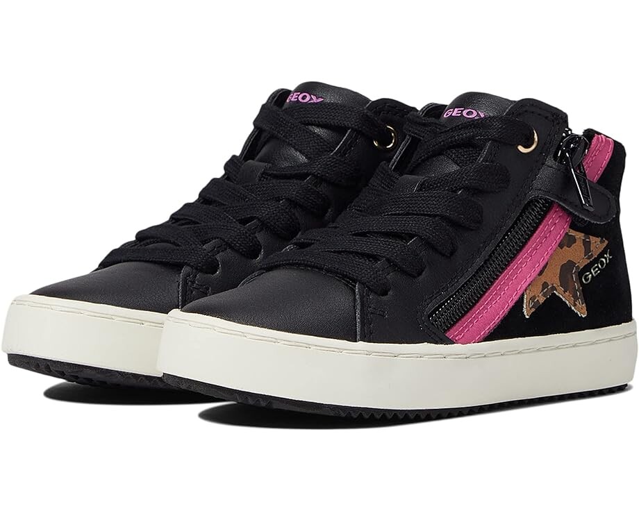 цена Кроссовки Geox Kalispera 55, цвет Black/Fuchsia