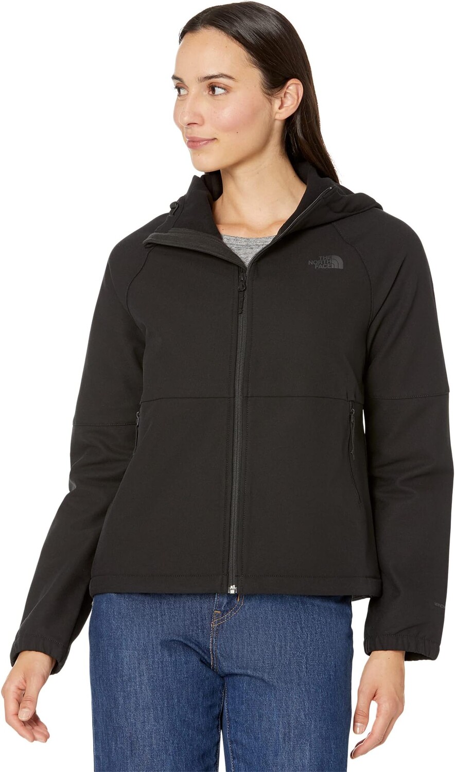 

Толстовка Camden Softshell Hoodie The North Face, цвет TNF Black Heather