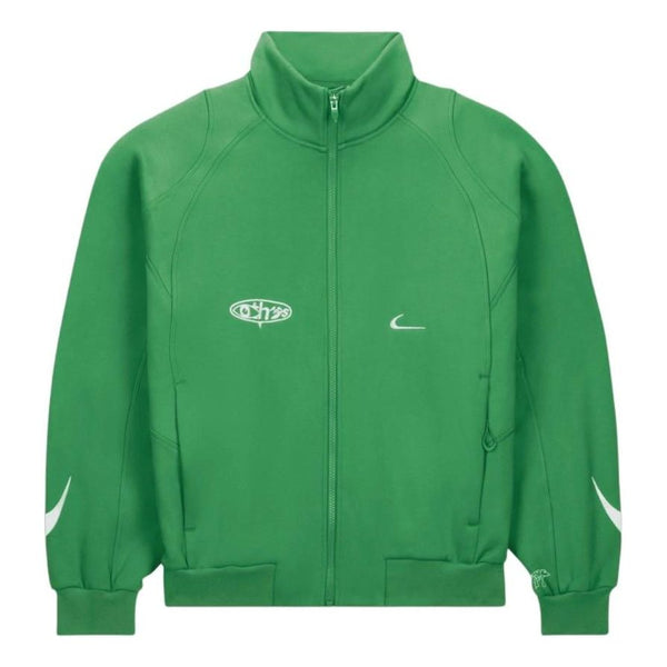 цена Куртка Nike x OFF-WHITE Mc Track Jacket Asia Sizing 'Kelly Green', цвет kelly