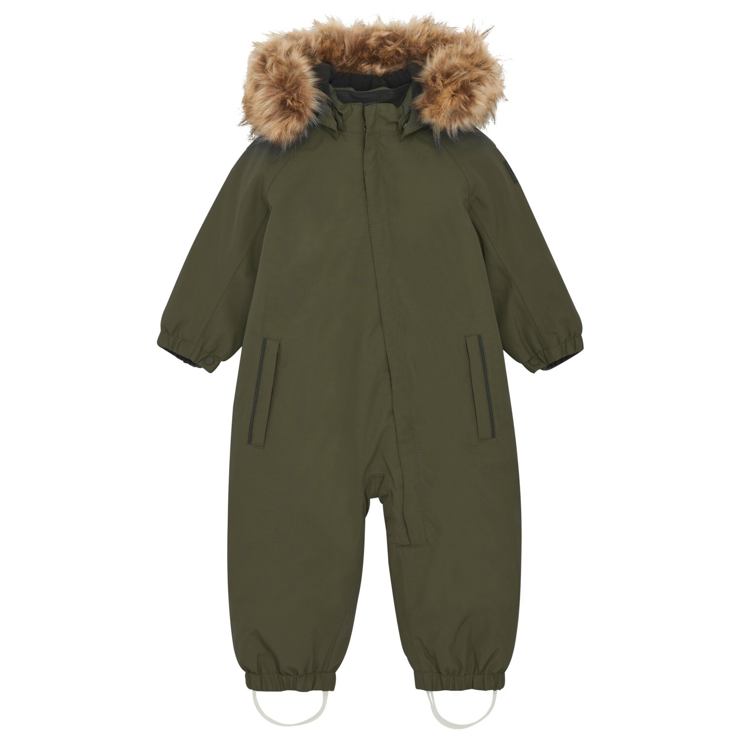 

Комбинезон Color Kids Baby's Coverall with fake Fur, цвет Grape Leaf