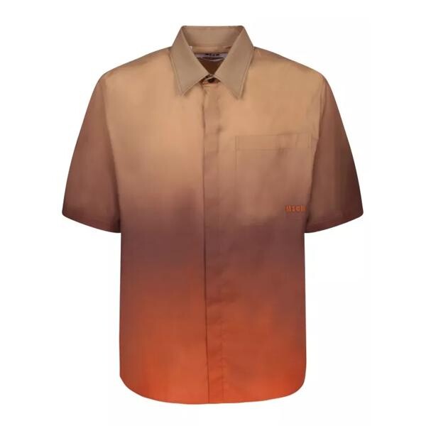 

Футболка cotton shirt Msgm, мультиколор