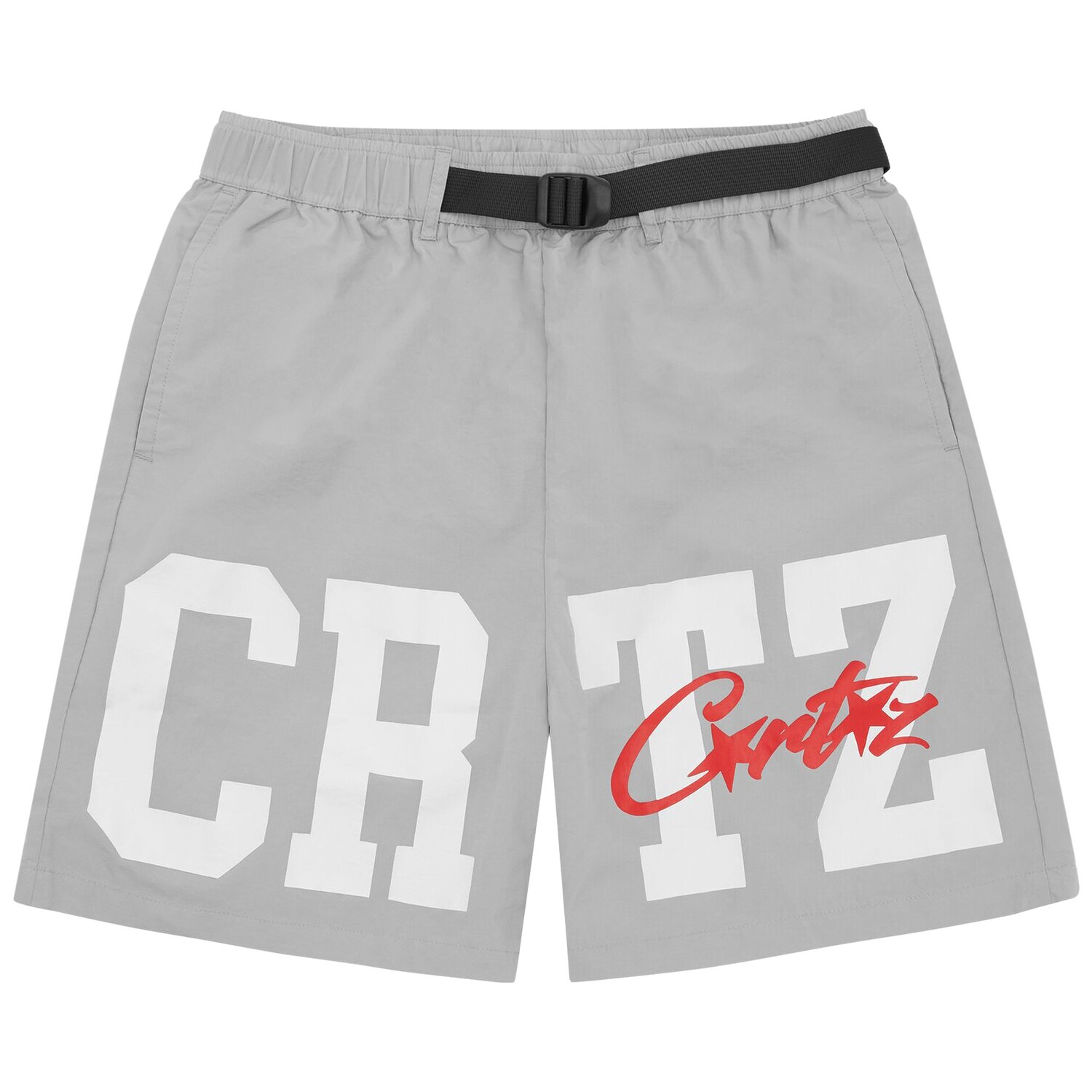 

Нейлоновые шорты Corteiz CRTZ, серые