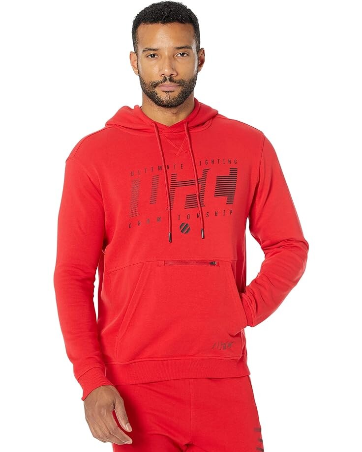 

Худи UFC Ultimate Fighting Long Sleeve Pullover, красный