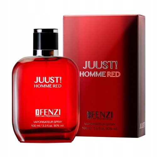 

Парфюмированная вода, 100 мл Jfenzi, Juust Homme Red