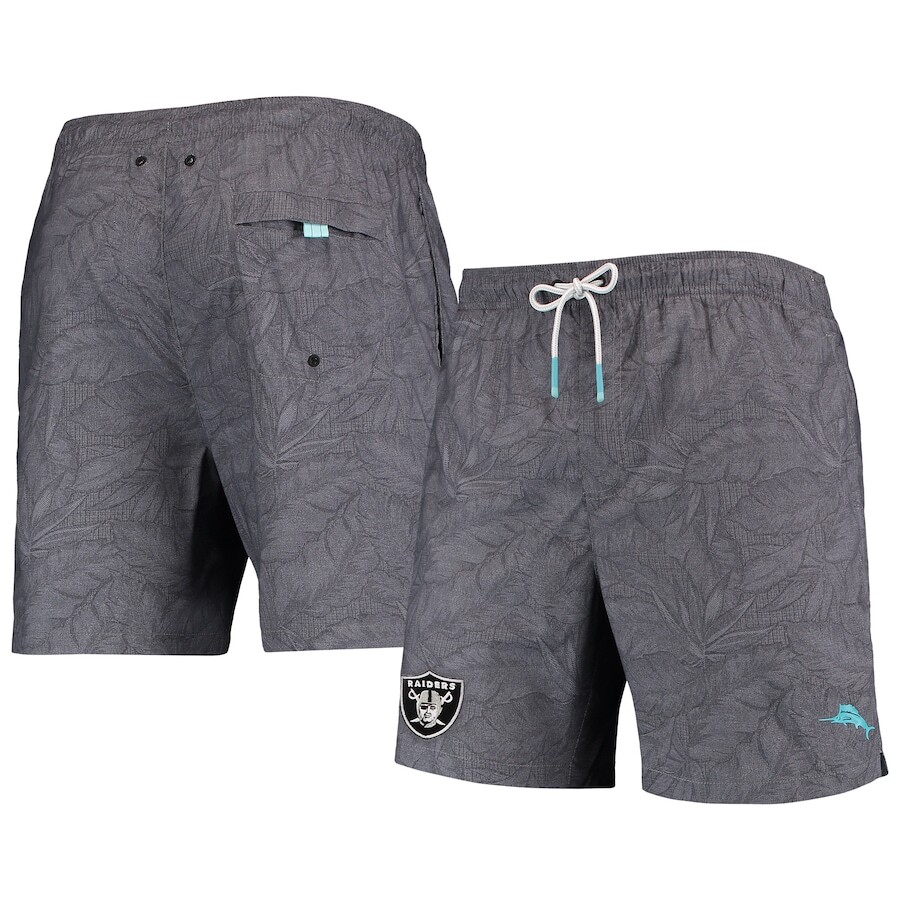 

Пляжные шорты Tommy Bahama Las Vegas Raiders, черный