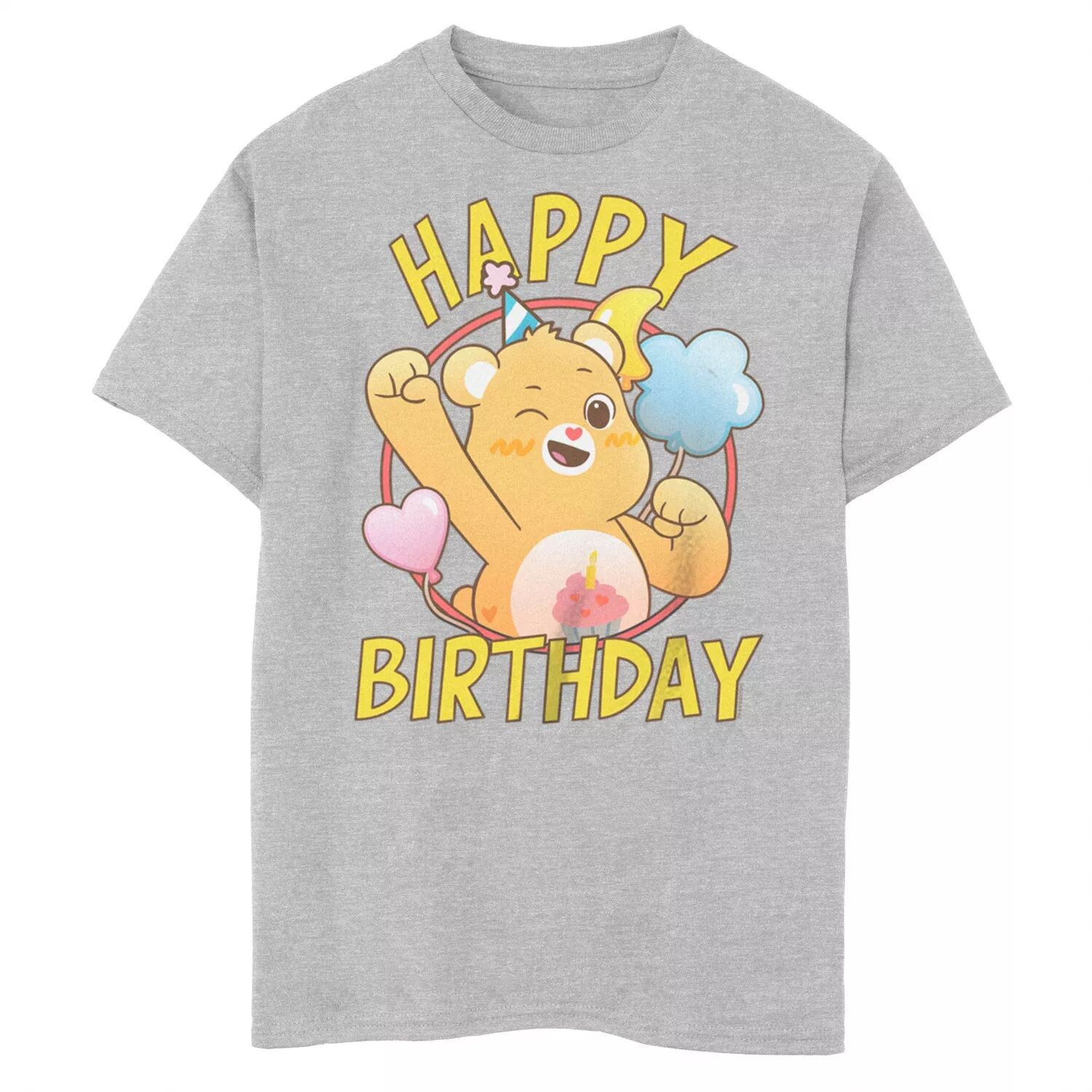 

Футболка с днем ​​рождения Care Bears для мальчиков 8–20 лет Licensed Character