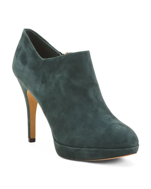 

Замшевые туфли Elvin на платформе Vince Camuto, цвет Evergreen