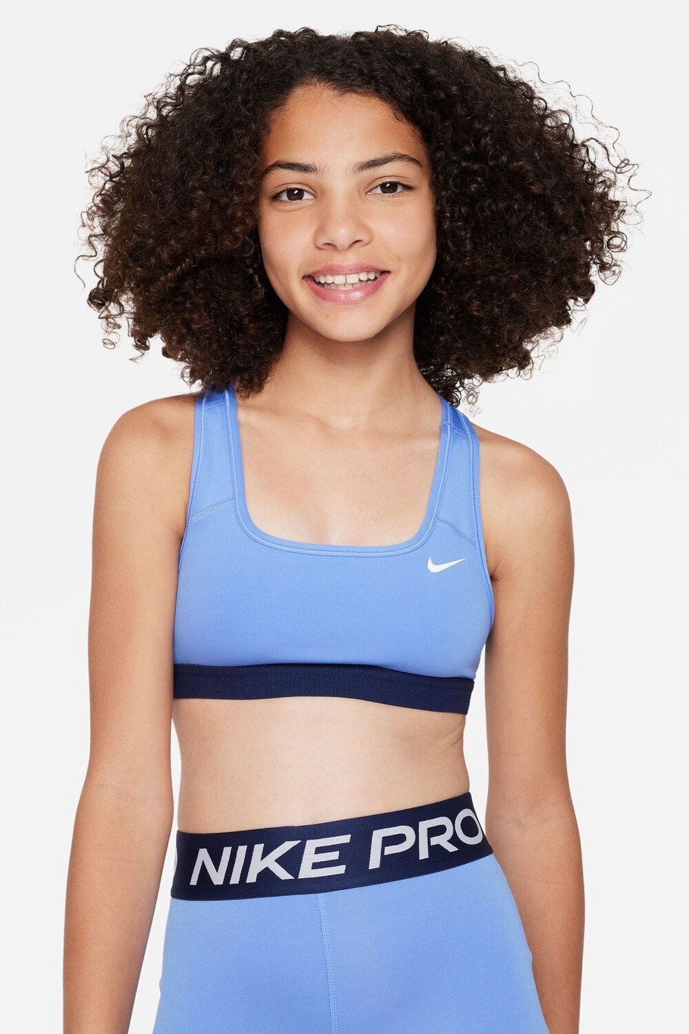 

Бюстгальтер Dri Fit с поддержкой Nike, синий