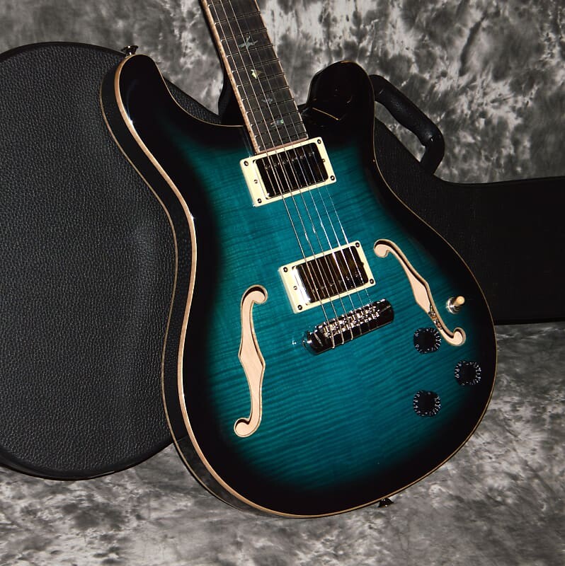 

Электрогитара 2022 PRS - SE Hollowbody II Piezo - Peacock Blue Smokeburst