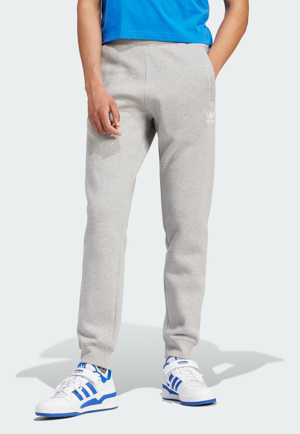 Спортивные брюки Essentials adidas Originals, цвет medium grey heather олимпийка he1993 adidas g3sfzhd medium grey heather 110