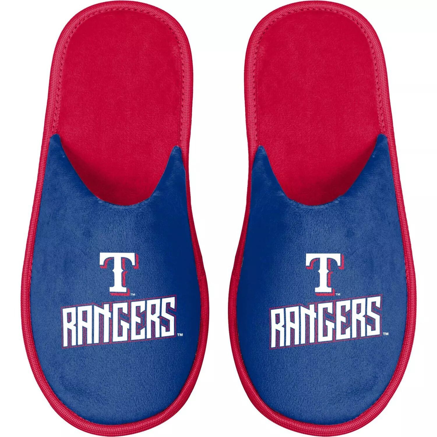 

Мужские шлепанцы FOCO Texas Rangers Scuff