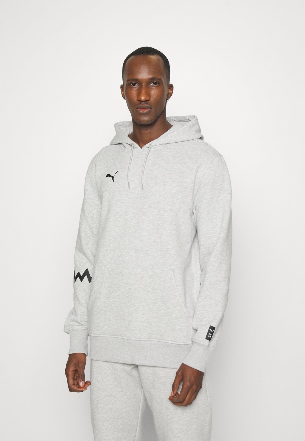 

Толстовка Puma Hoops Team Hoodie, светло-серый вересковый