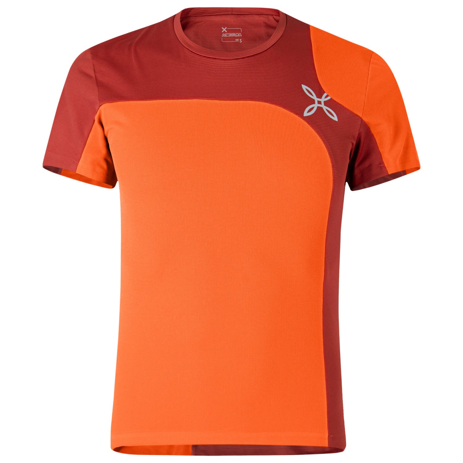 Функциональная рубашка Montura Outdoor Style T Shirt, цвет Arancio Brillante/Tobacco цена и фото