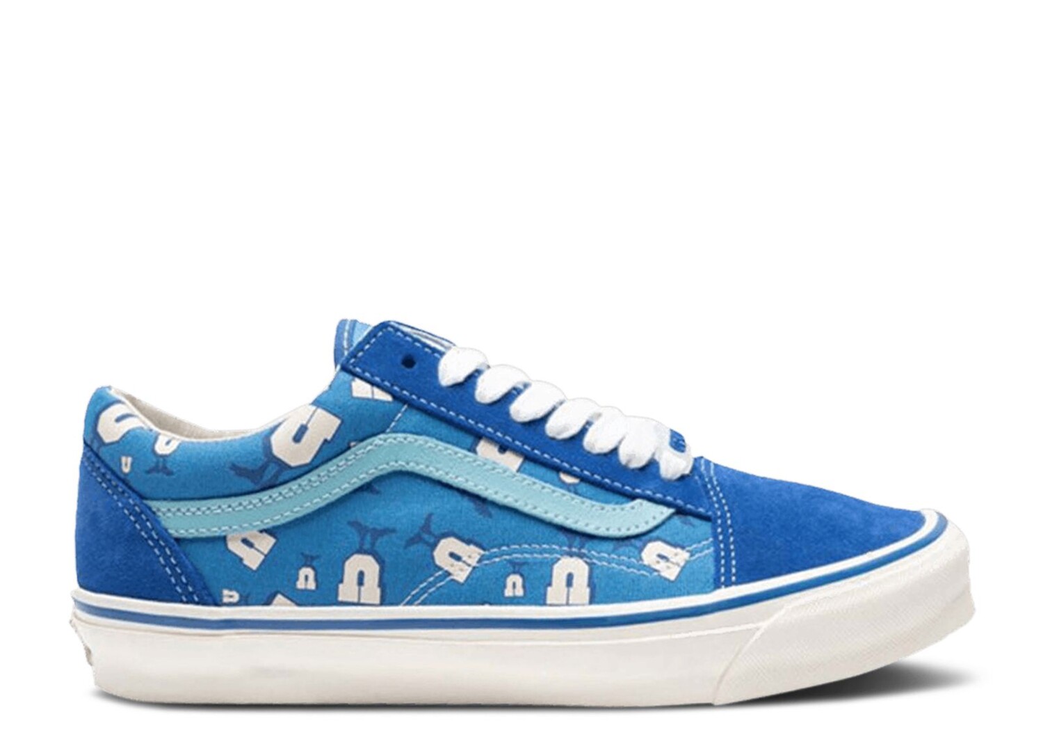 

Кроссовки Vans Undefeated X Og Old Skool Lx 'U-Man - Blue Lolite', синий