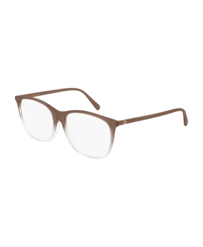 

Прозрачные солнцезащитные очки gg0555o Gucci, коричневый