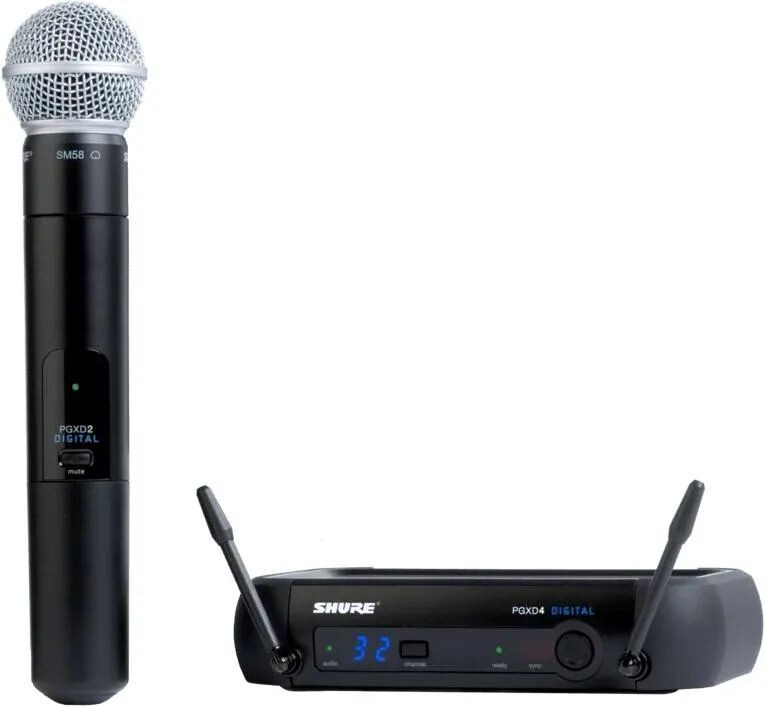 

Цифровая беспроводная портативная микрофонная система Shure PGXD24/SM58
