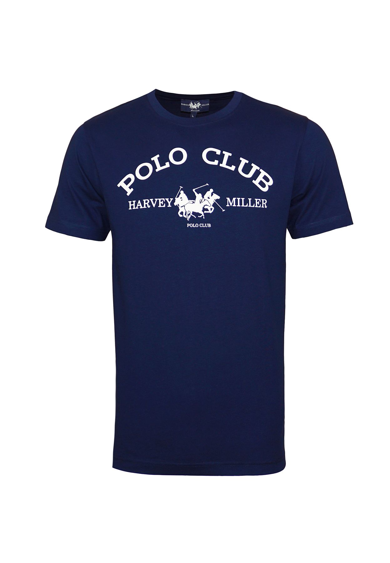 Футболка HARVEY MILLER POLO CLUB 'Polo Club', темно-синий