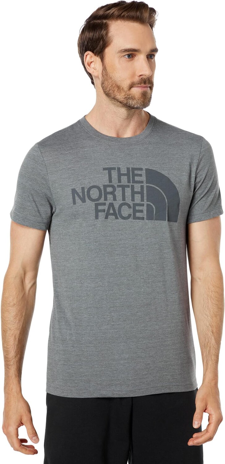 

Футболка Tri-Blend с коротким рукавом и полукуполом The North Face, цвет TNF Medium Grey Heather/TNF Medium Grey Heather