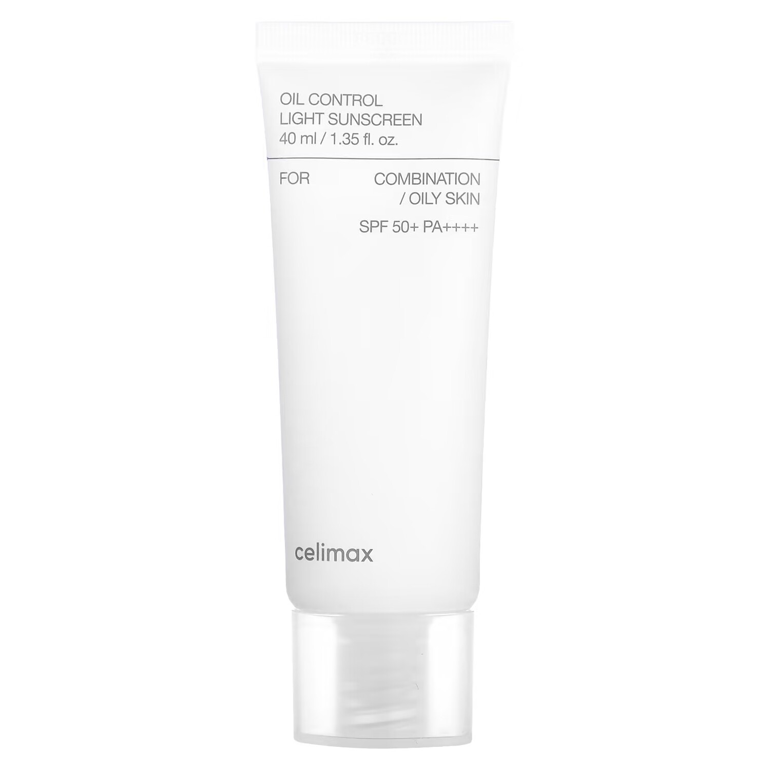 

Солнцезащитный крем Celimax против жирности, SPF 50+ PA++++, 40 мл.